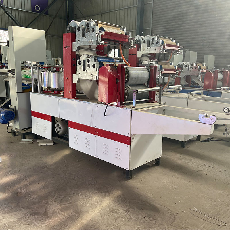Custom Semi-automatic Napkin making machine production line factory and ...